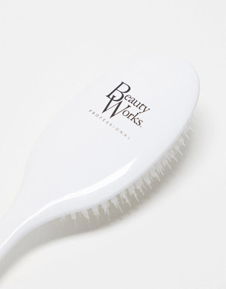 Beauty Works Beauty Works White Vegan Bristle Brush 4