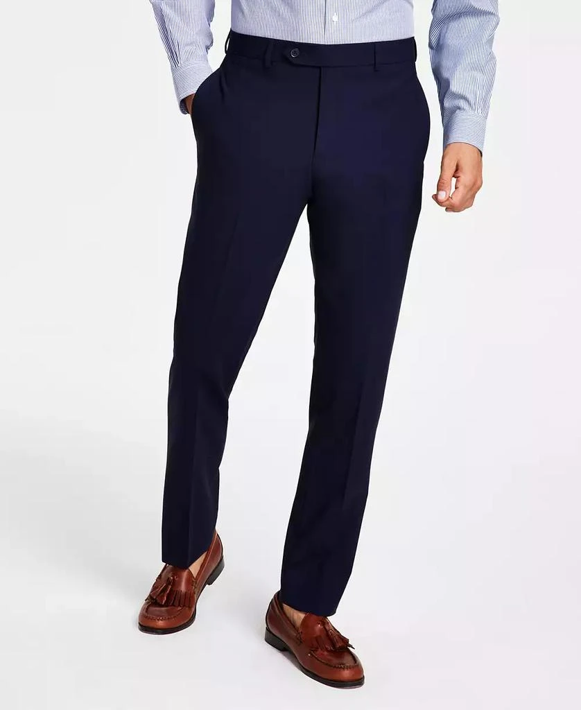 Brooks Brothers Men's Classic-Fit Stretch Wool Blend Suit Separates Pant 2