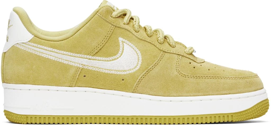 NIKE Yellow Air Force 1 '07 LV8 Sneakers 1