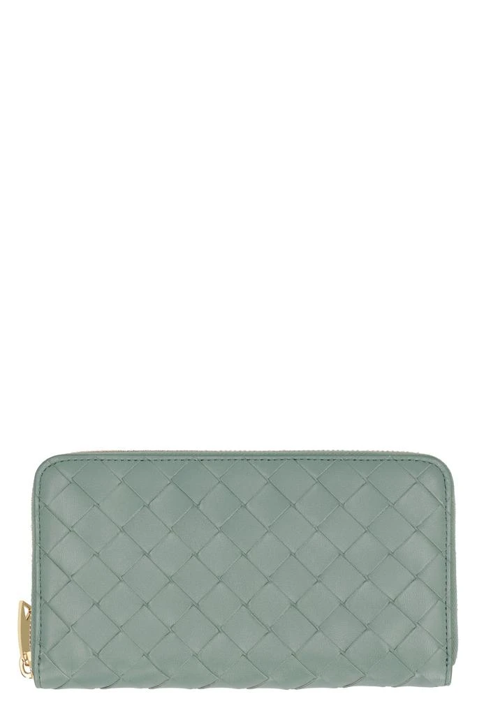 Bottega Veneta INTRECCIATO ZIP AROUND WALLET 1
