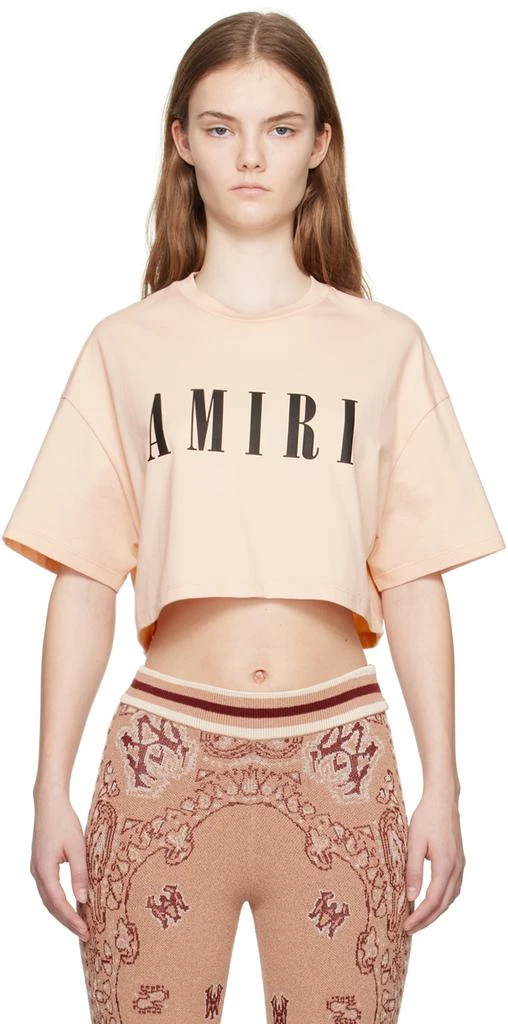 AMIRI Pink Core T-Shirt 1