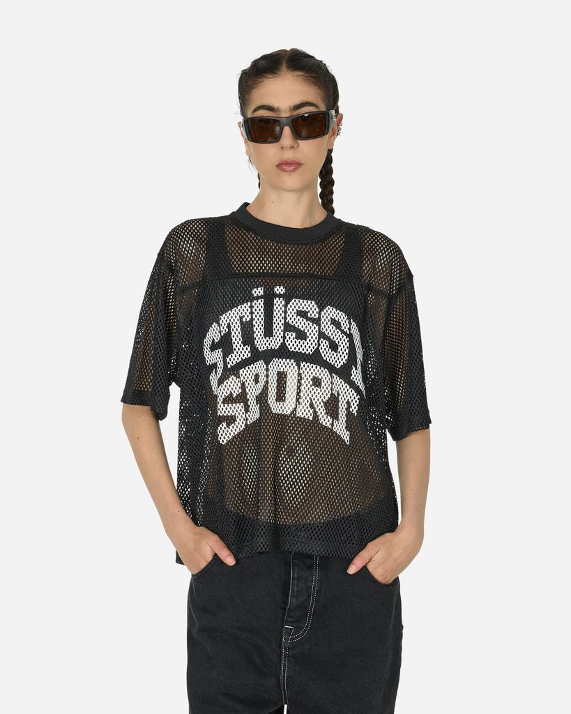STUSSY Sport Team Jersey Black - BeyondStyle