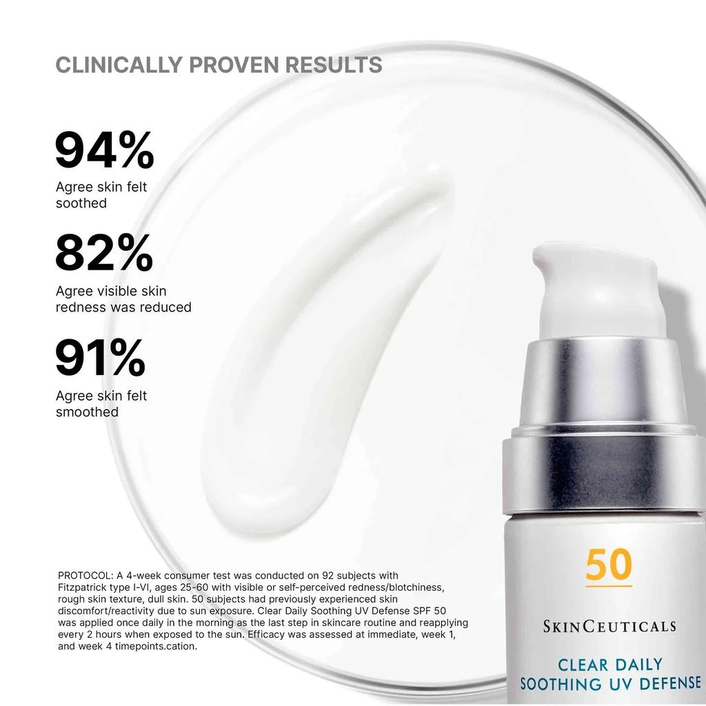 SkinCeuticals SkinCeuticals Clear Daily Soothing UV Defense Cream SPF 50 5