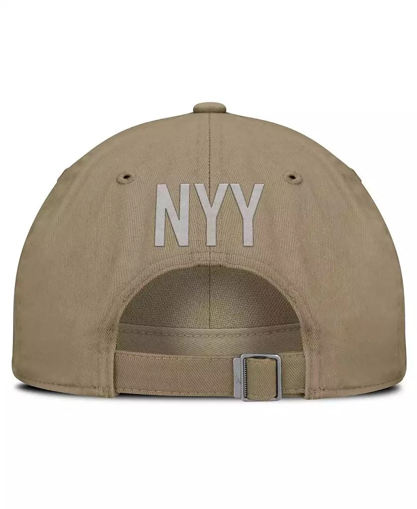 NIKE Men's Olive New York Yankees Club Adjustable Hat 2