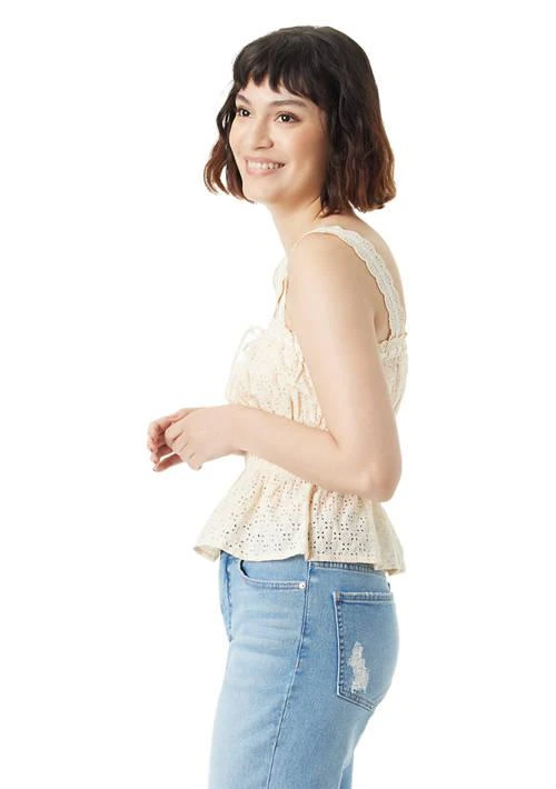 Sam Edelman Edelman Womens Doria Lace Paneled Tank Top 3