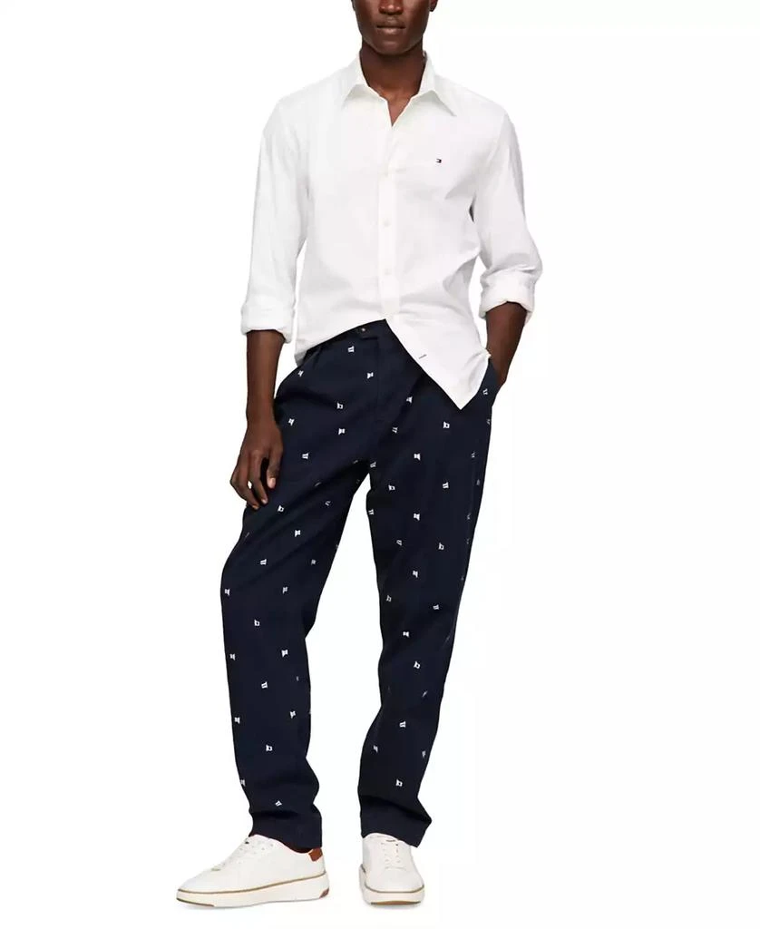 Tommy Hilfiger Men's Embroidered Pants 2