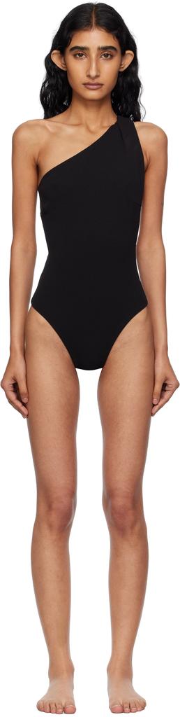 Haight Black Crepe Luisa Swimsuit