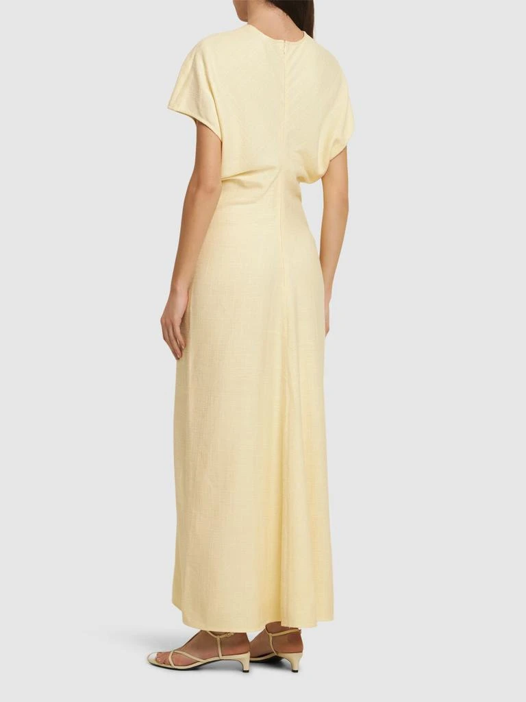 Totême Slouch Waist Viscose Blend Long Dress 2
