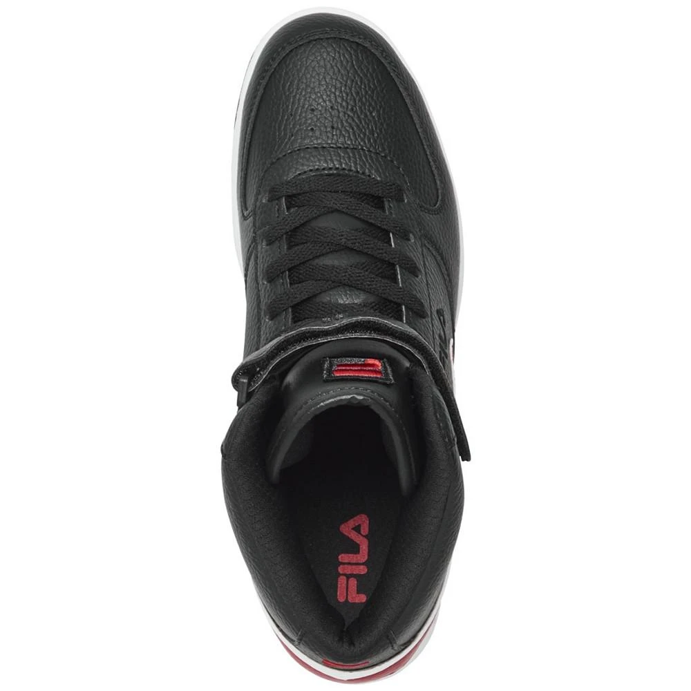 Fila Men's A-High Strap High Top Casual Sneakers from Finish Line 4