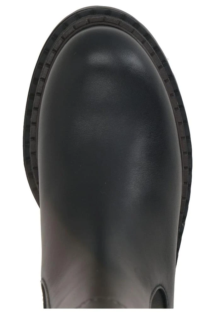 Prada Prada Round-Toe Chelsea Boots 4