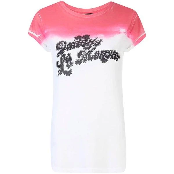 Geek Clothing DC Comics Women's Suicide Squad Daddy's Lil Monster T-Shirt - White 1