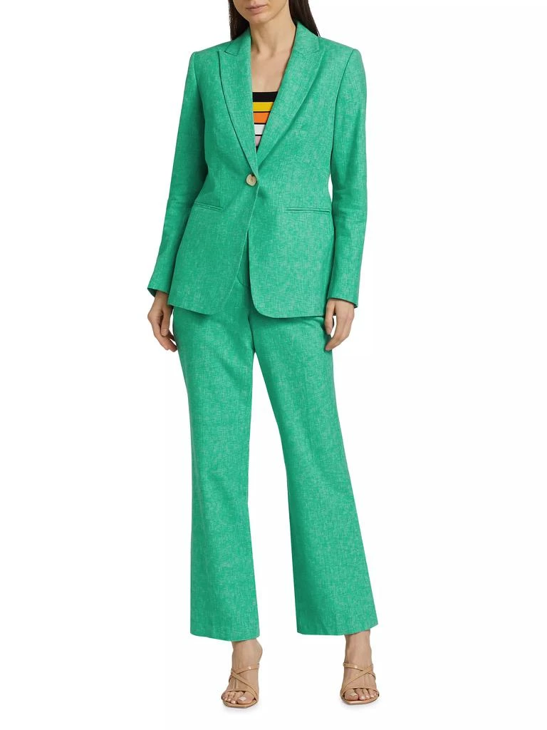 Tahari Romina Cotton-Blend Boot-Cut Pants 2