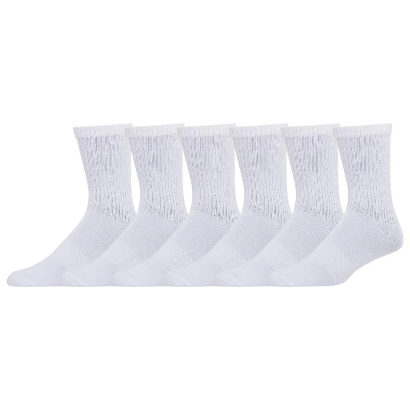 LCKR LCKR 6-Pack Athletic Half Cushion Crew Socks - Men's 1