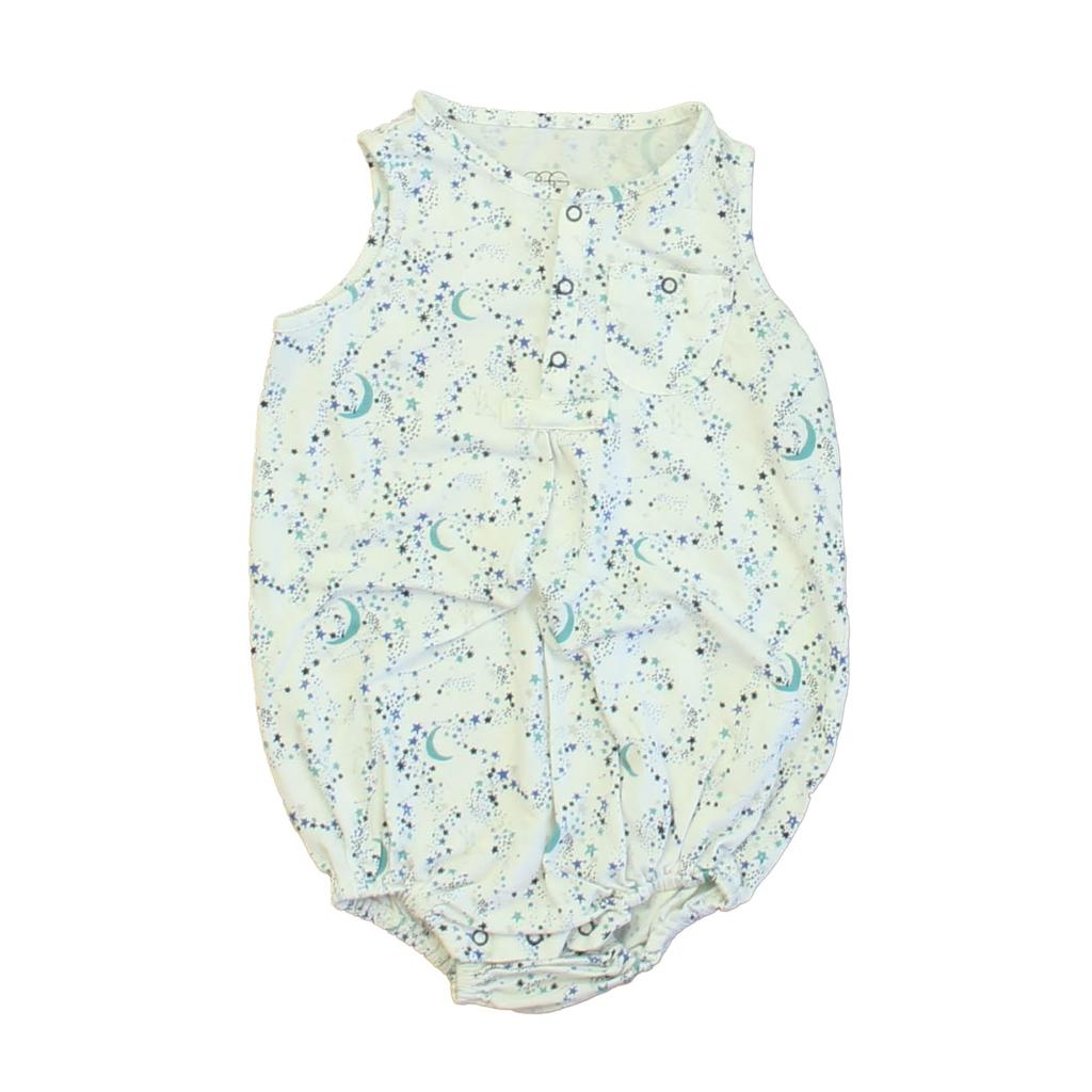 Egg Unisex Ivory | Blue Moons Romper
