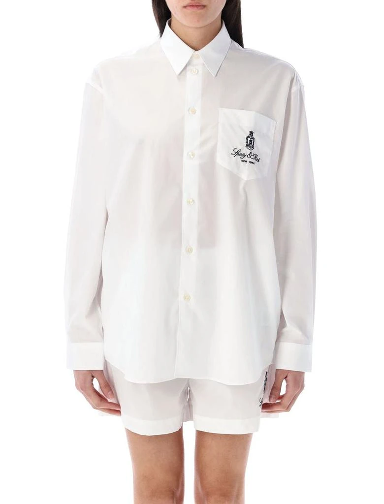 Sporty & Rich Sporty & Rich Vendome Oversized Shirt 1