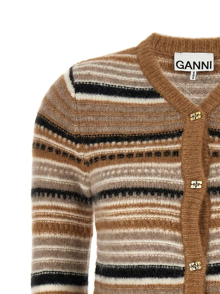 Ganni Ganni Striped Cardigan 3