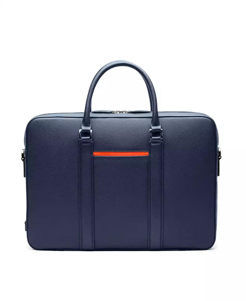 MAVERICK & CO. Men's Manhattan Leather Briefcase