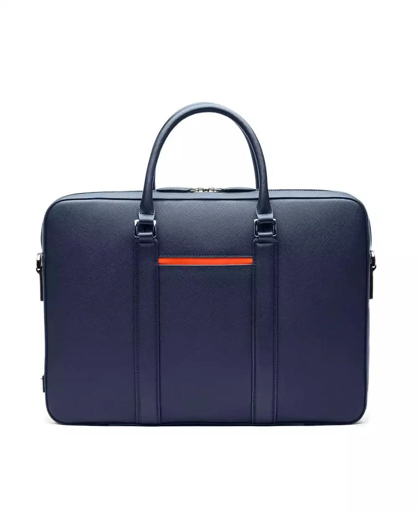 MAVERICK & CO. Men's Manhattan Leather Briefcase 1
