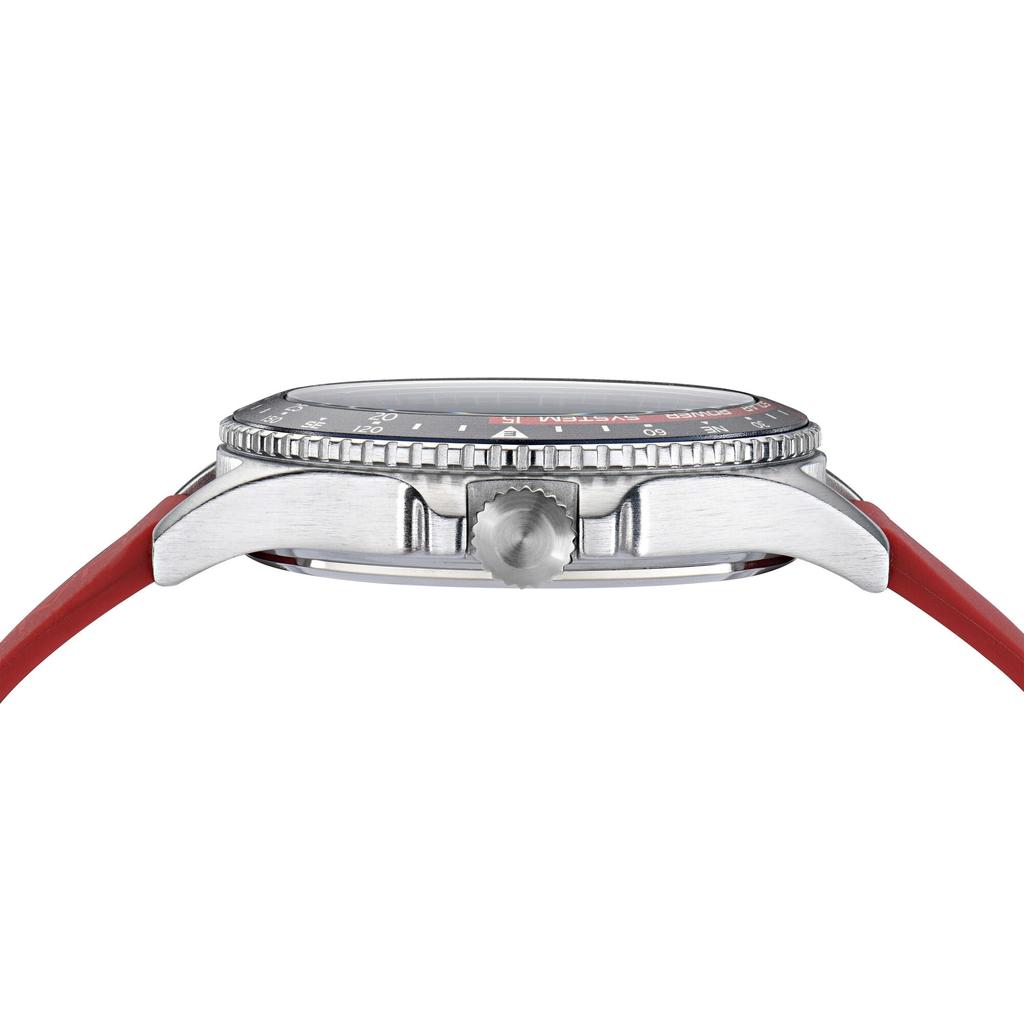 Nautica Cocoa Beach Solar-Powered Silicone 3-Hand Watch