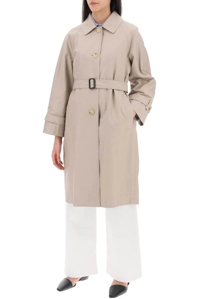 Max Mara single-breasted trench coat in water-resistant twill 4