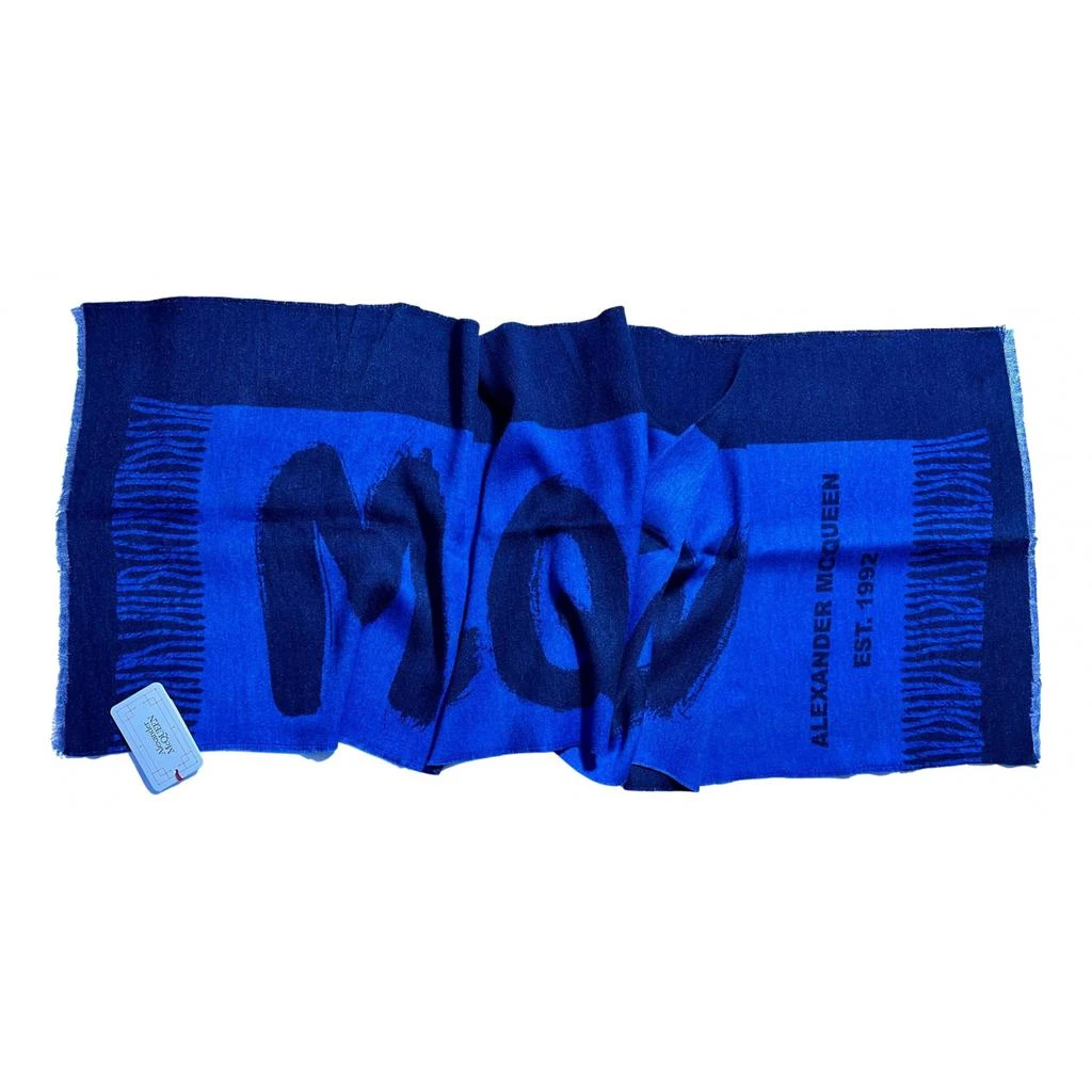 Alexander McQueen Alexander McQueen Wool scarf 1
