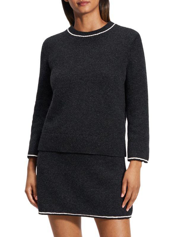 Theory Felted Tweed Top