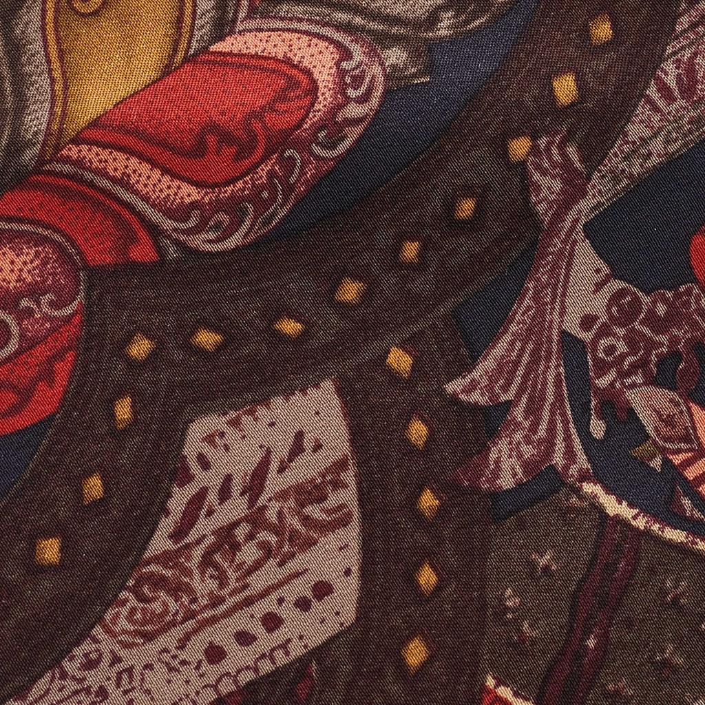 Gianfranco Ferre Gianfranco Ferre Vintage Red Printed Silk Tie