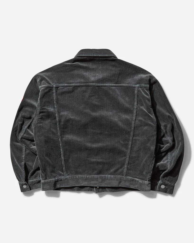 Cav Empt Men's 8W Cord Trucker Jacket Grey 2