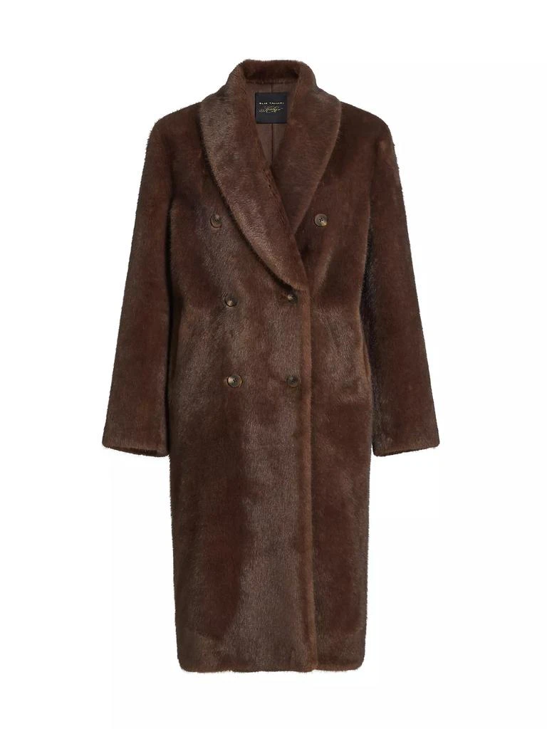 Tahari Heritage Bianca Faux Fur Coat 1