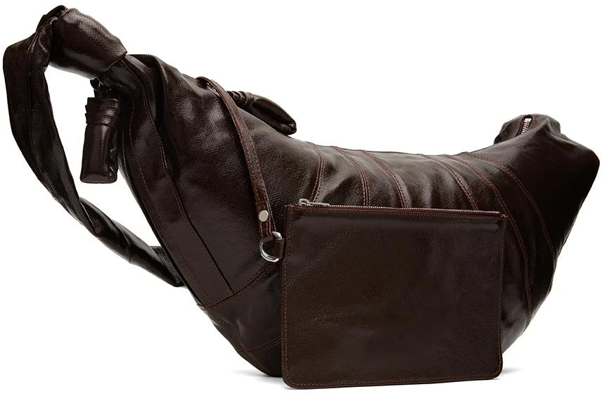 LEMAIRE Brown Large Croissant Bag 2