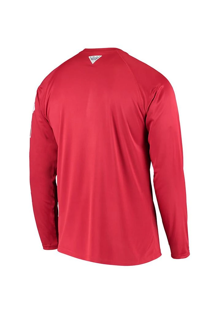 Columbia Alabama Crimson Tide NCAA Alabama Tide Terminal Tackle Omni-Shade Raglan Long Sleeve T-Shirt 3