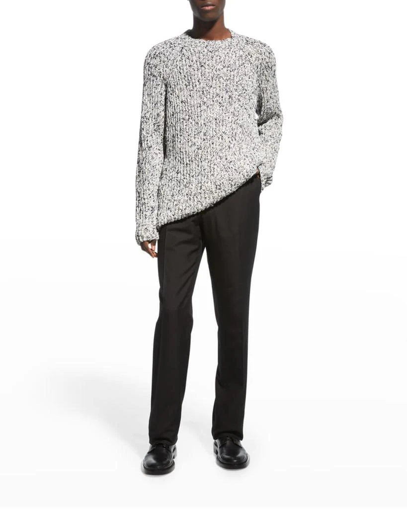 The Row Men's Isaac Straight-Leg Dress Pants 6