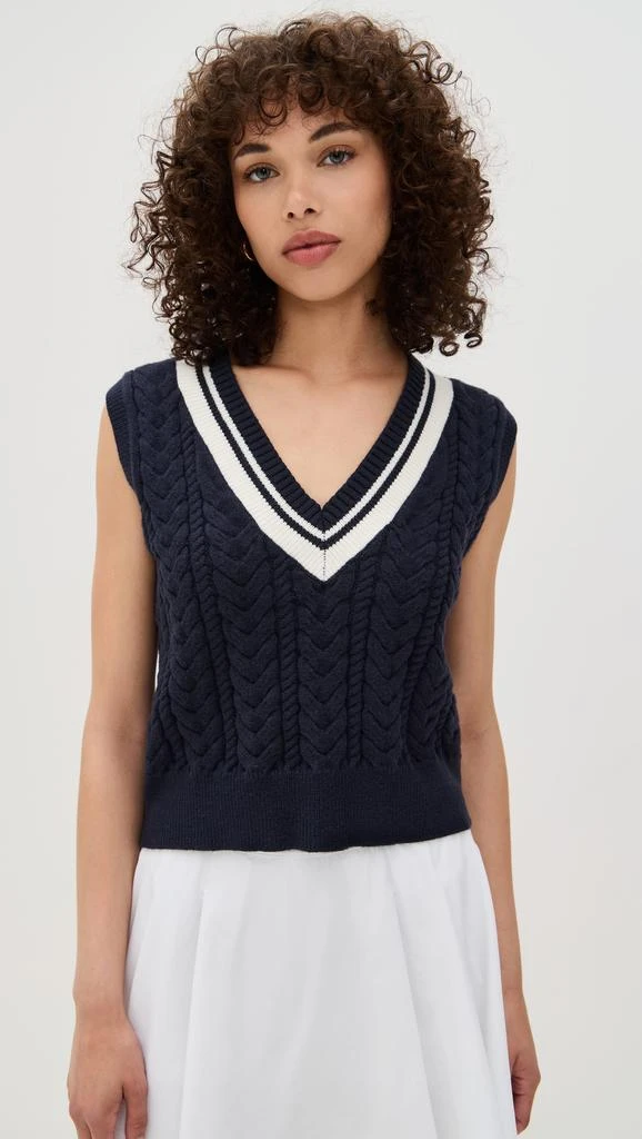 Beyond yoga The Cable Knit Vest 6