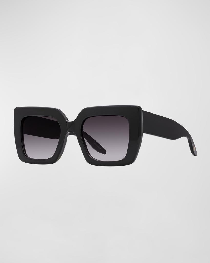 Barton Perreira Wailua Black Zyl Butterfly Sunglasses