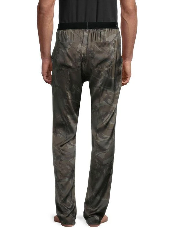 Tom Ford Logo Silk Pajama Pants 2