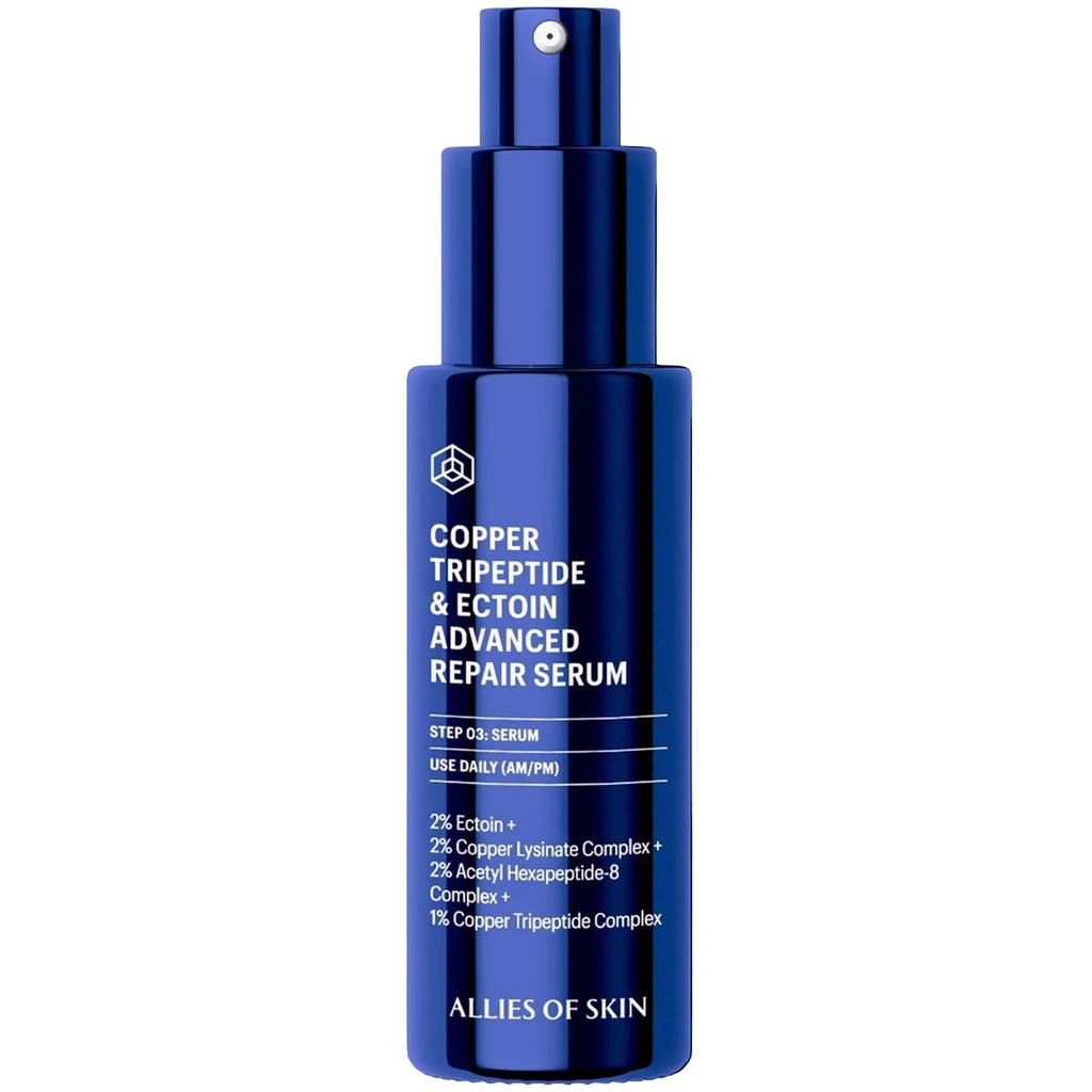 Allies of Skin Allies of Skin Copper Tripeptide 
Ectoin Advanced Repair Serum 30ml