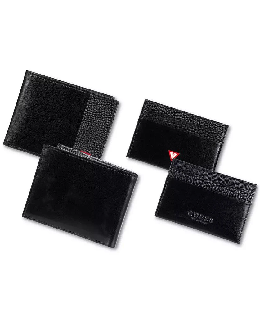 GUESS Men's RFID Slimfold Wallet & Card Case Set 6