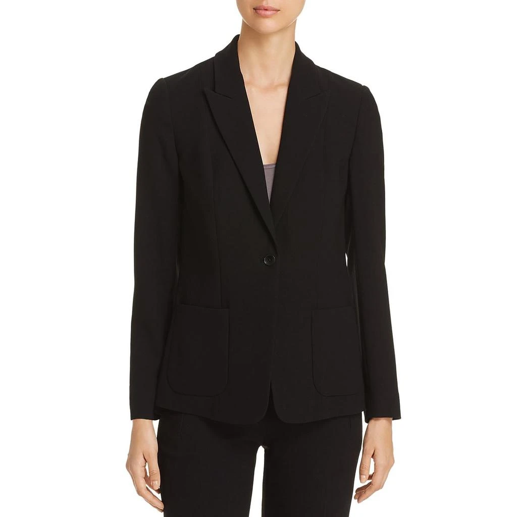 Tahari Elie Tahari Womens Wendy Office Wear Professional One-Button Blazer 2