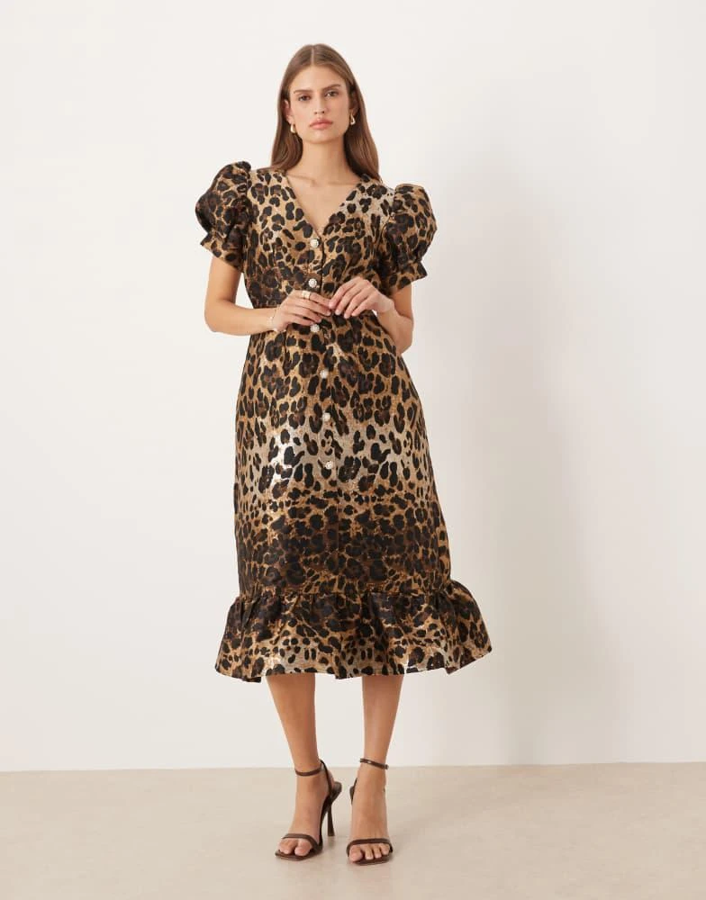 knee length dresses for ladies ASOS DESIGN cupped panelled chiffon midi pencil dress with cut out det   ASOS Sample Sale