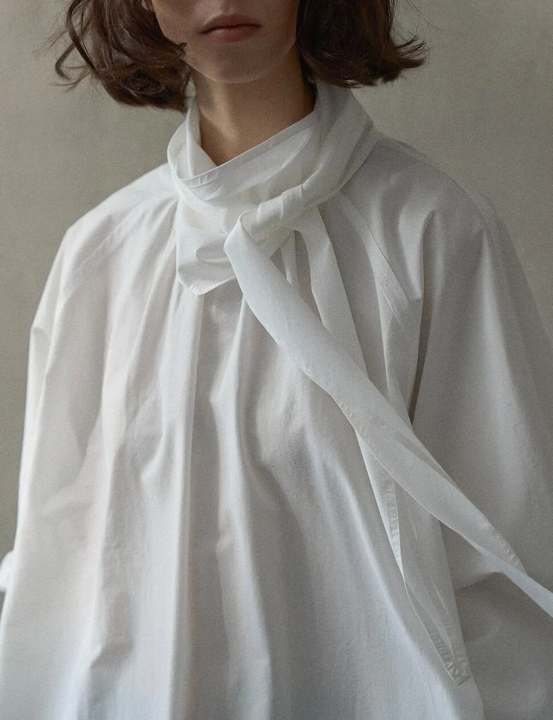 Pixie Market Neck-Tie White Shirt-PREORDER 8