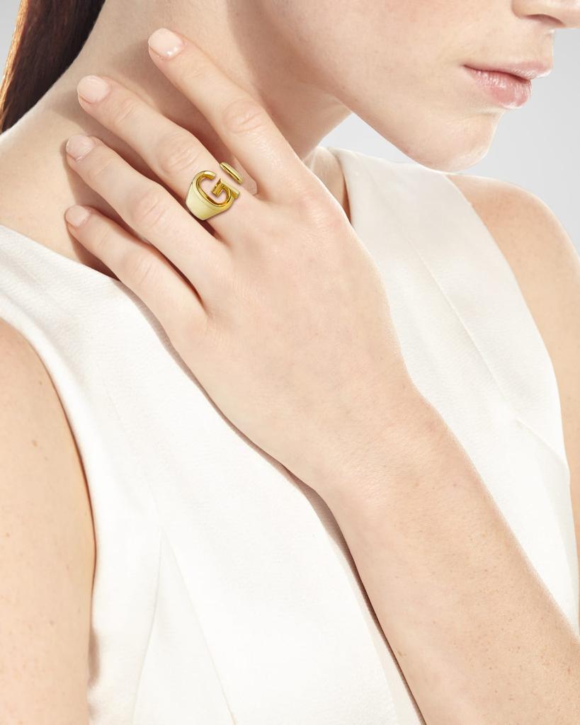 Tai Initial Open Ring