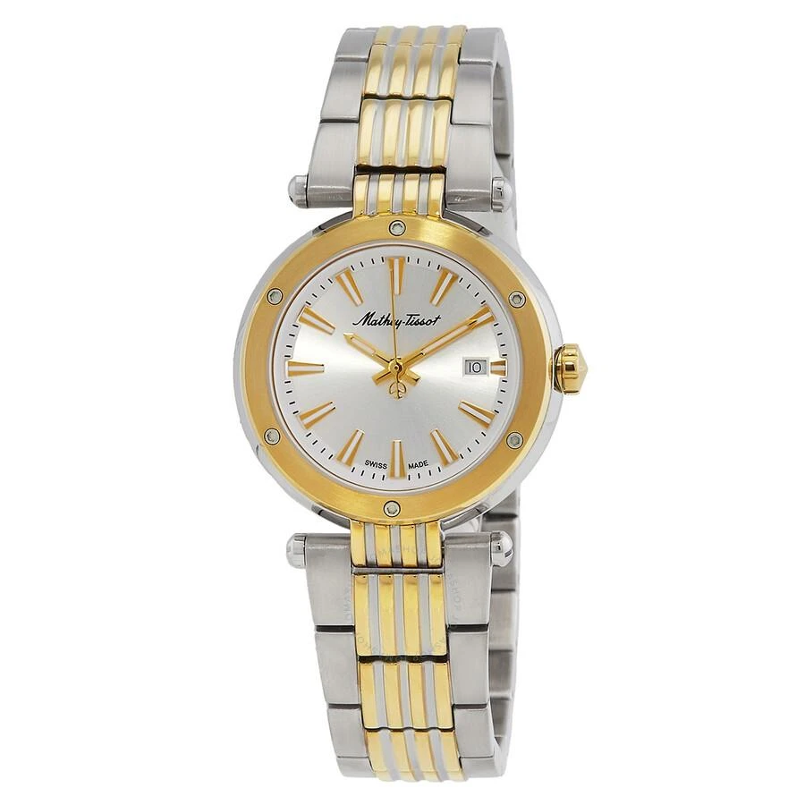 Mathey-Tissot Neptune Quartz Silver Dial Ladies Watch D912BI 1