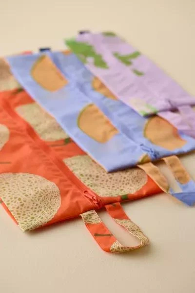 Baggu BAGGU 3D Zip Pouch Set 2