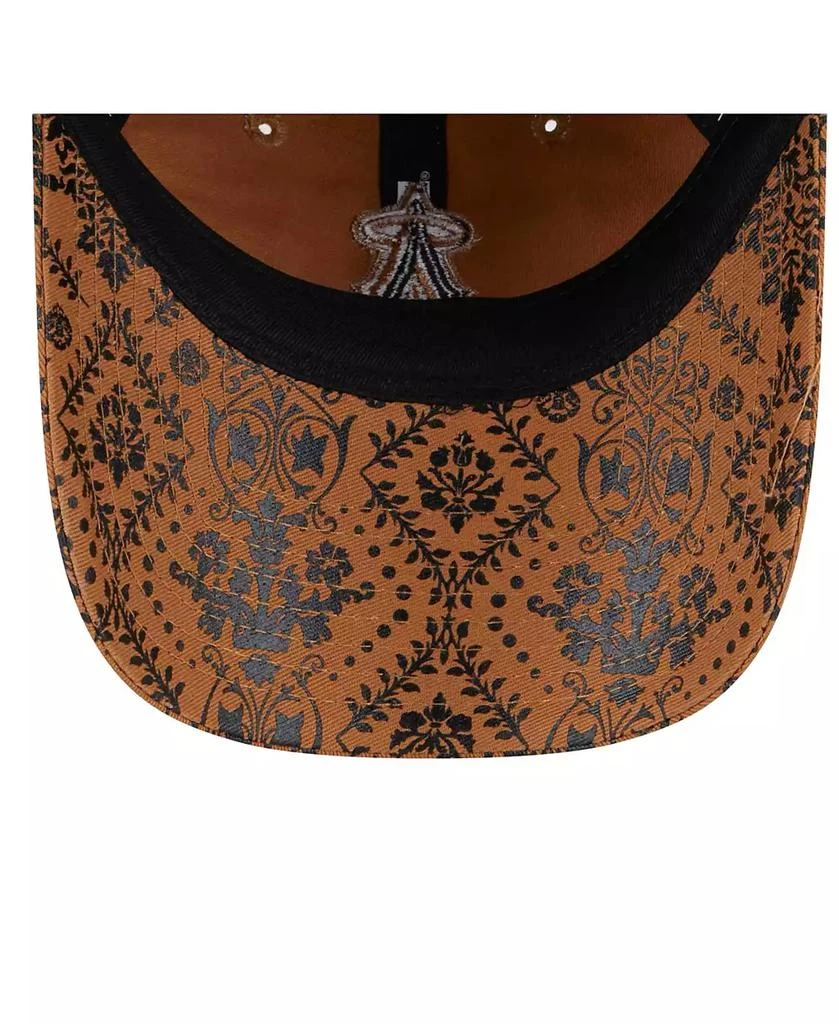 New Era Women's Brown Los Angeles Angels Vintage Deco 9TWENTY Adjustable Hat 5