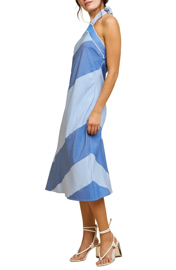 CIEBON Alishia Halter Neck Shealth Dress 3