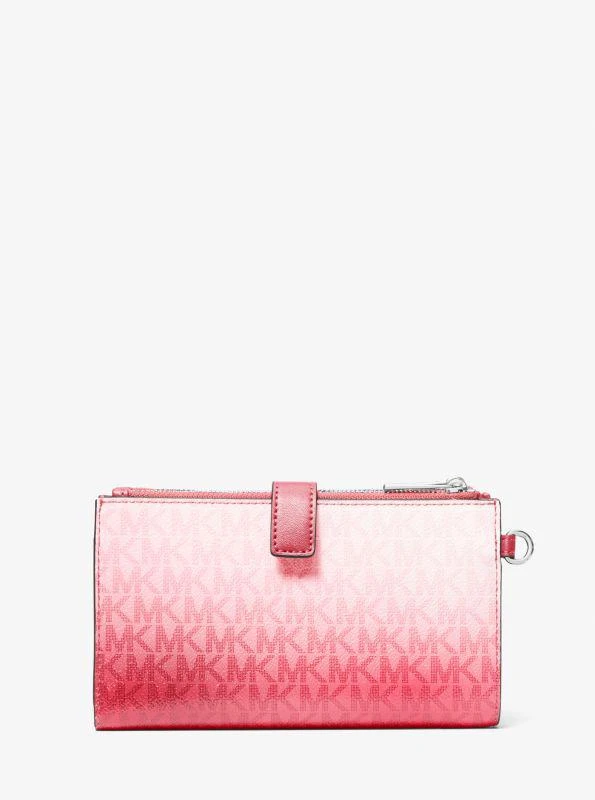 Michael Kors Jet Set Large Ombré Signature Logo Wristlet 3