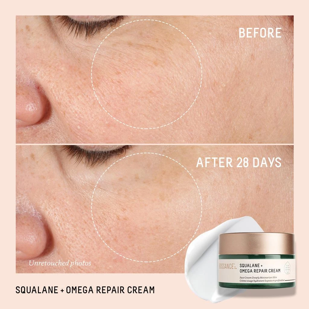BIOSSANCE Squalane + Omega Repair Cream Jumbo 4