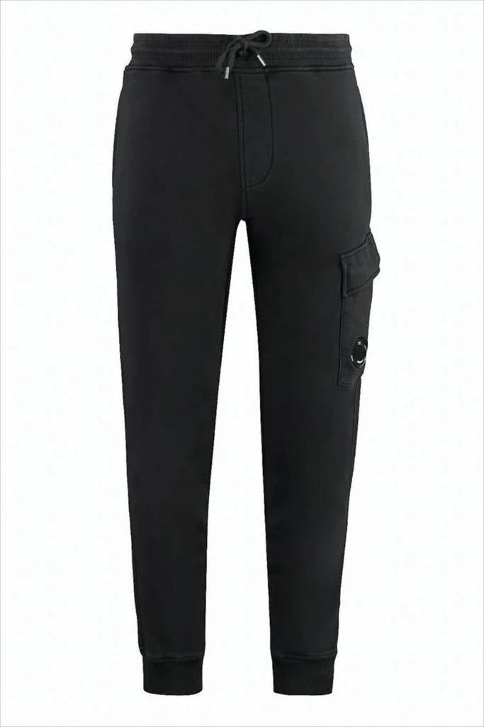C.P. Company Tapered Fit Jogger Pants With Distinctive Logo Detail