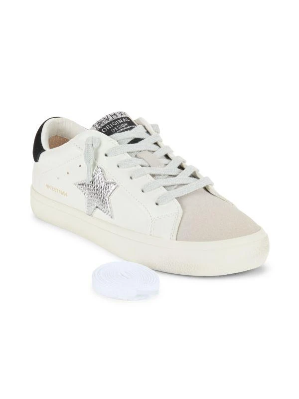 Vintage Havana Metallic Star Low Top Sneakers 6