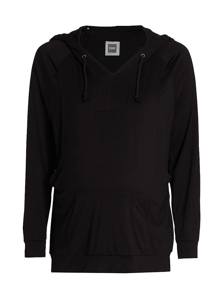 Nom Maternity Simone Jersey Lounge Hoodie 1